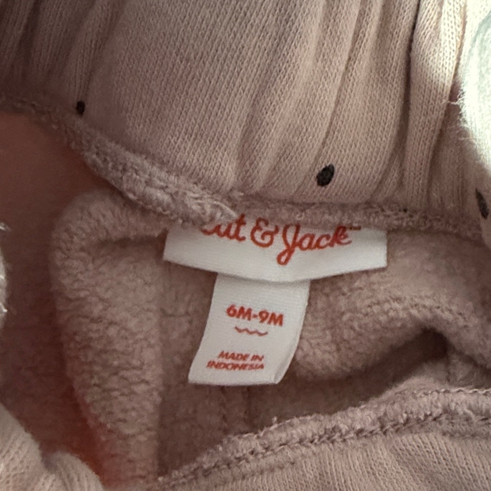 Cat&Jack Pink Polka Dot Baby Outfit 6-9 months - Picture 2 of 5